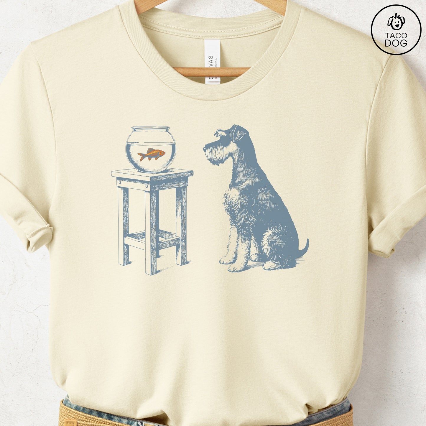 Schnauzer Goldfish T-Shirt