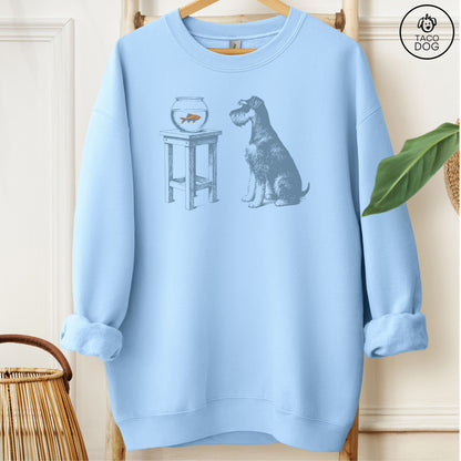 Schnauzer Goldfish Sweatshirt