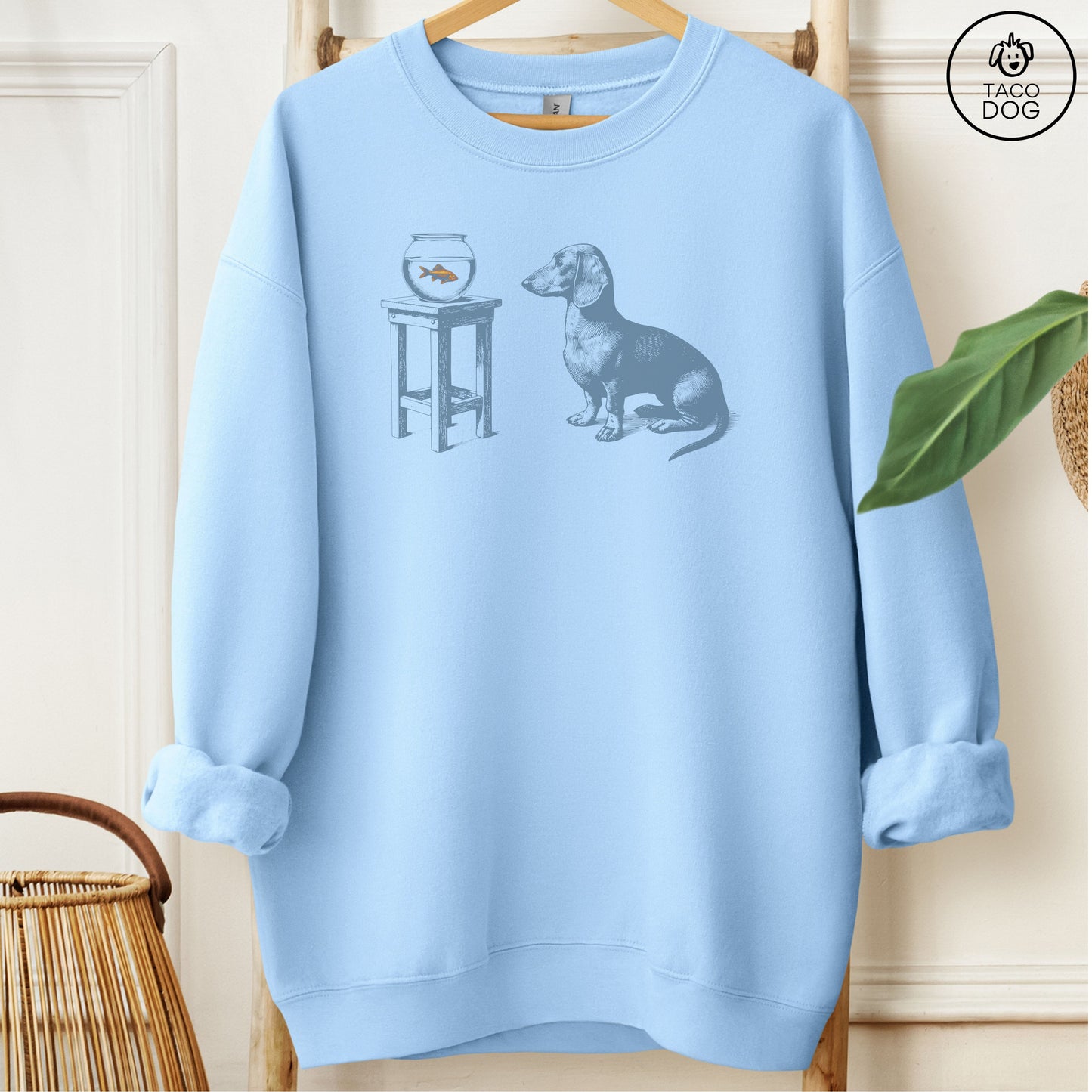 Dachshund Weenie Goldfish Sweatshirt