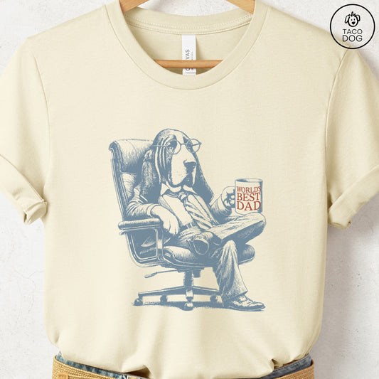 Basset Hound World's Best Dad Mug T-Shirt