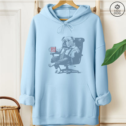 English Bulldog World's Best Dad Mug Hoodie
