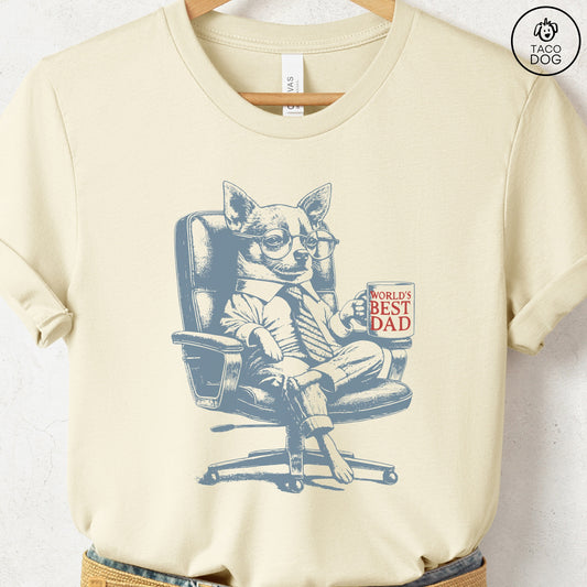 Chihuahua World's Best Dad Mug T-Shirt