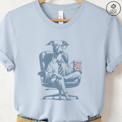 Italian Greyhound Whippet Iggy World's Best Dad Mug T-Shirt