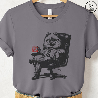 Pomeranian World's Best Dad Mug T-Shirt