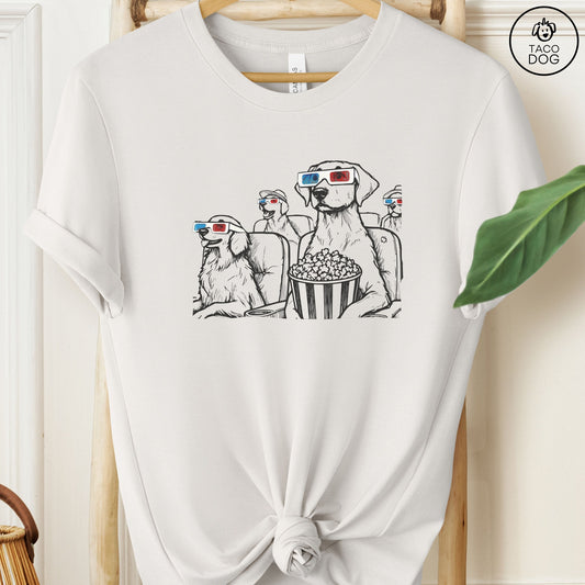 3-D Movie Dogs Cinema T-Shirt