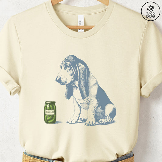 Basset Hound Pickles T-Shirt