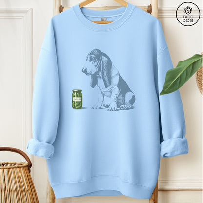 Basset Hound Pickles Sweatshirt