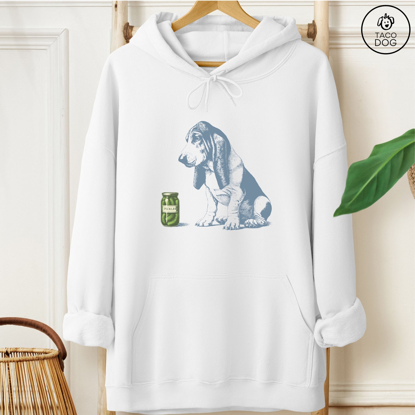 Basset Hound Pickles Hoodie