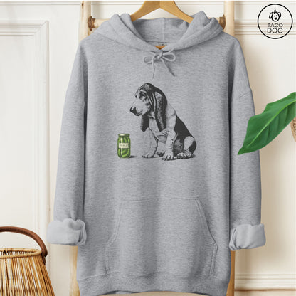 Basset Hound Pickles Hoodie