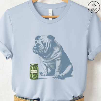 English Bulldog Pickles T-Shirt