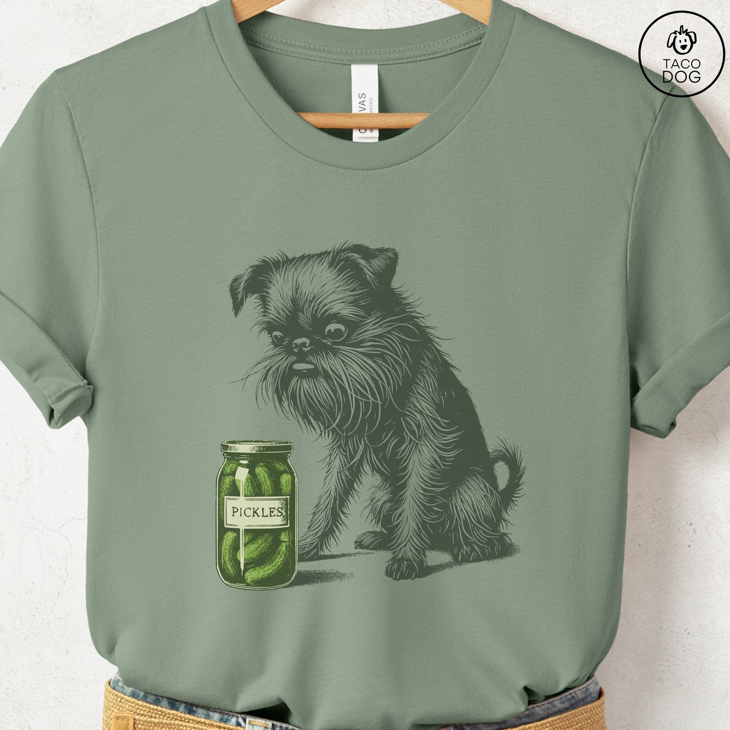 Brussels Griffon Griff Pickles T-Shirt