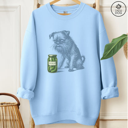 Brussels Griffon Griff Pickles Sweatshirt