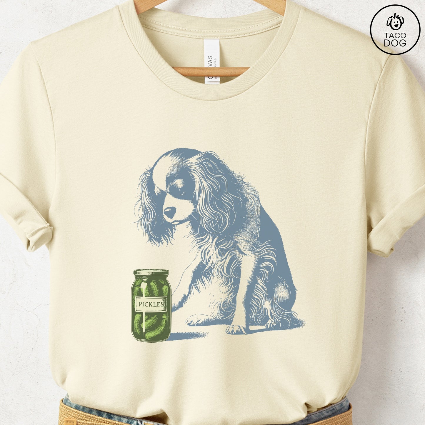 Cavalier King Charles Spaniel Pickles T-Shirt