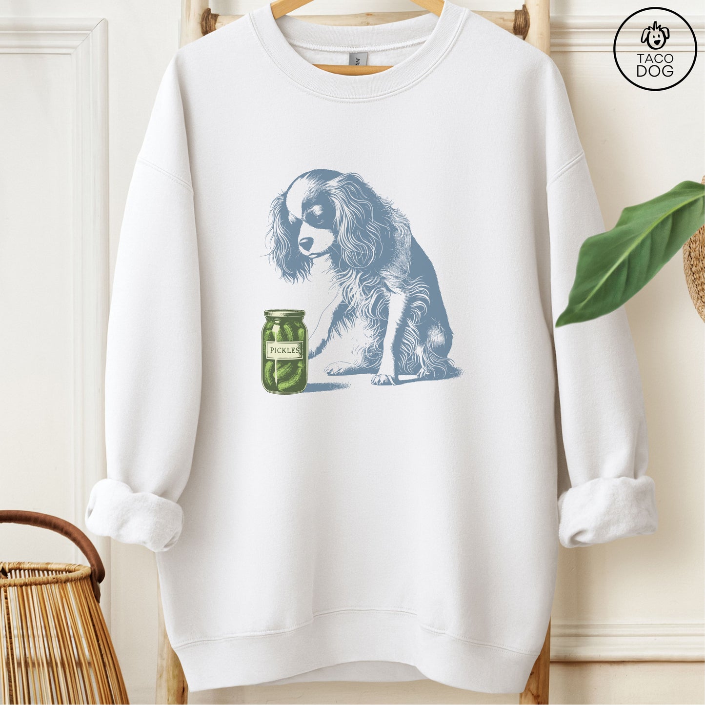 Cavalier King Charles Spaniel Pickles Sweatshirt