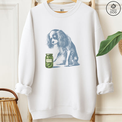 Cavalier King Charles Spaniel Pickles Sweatshirt
