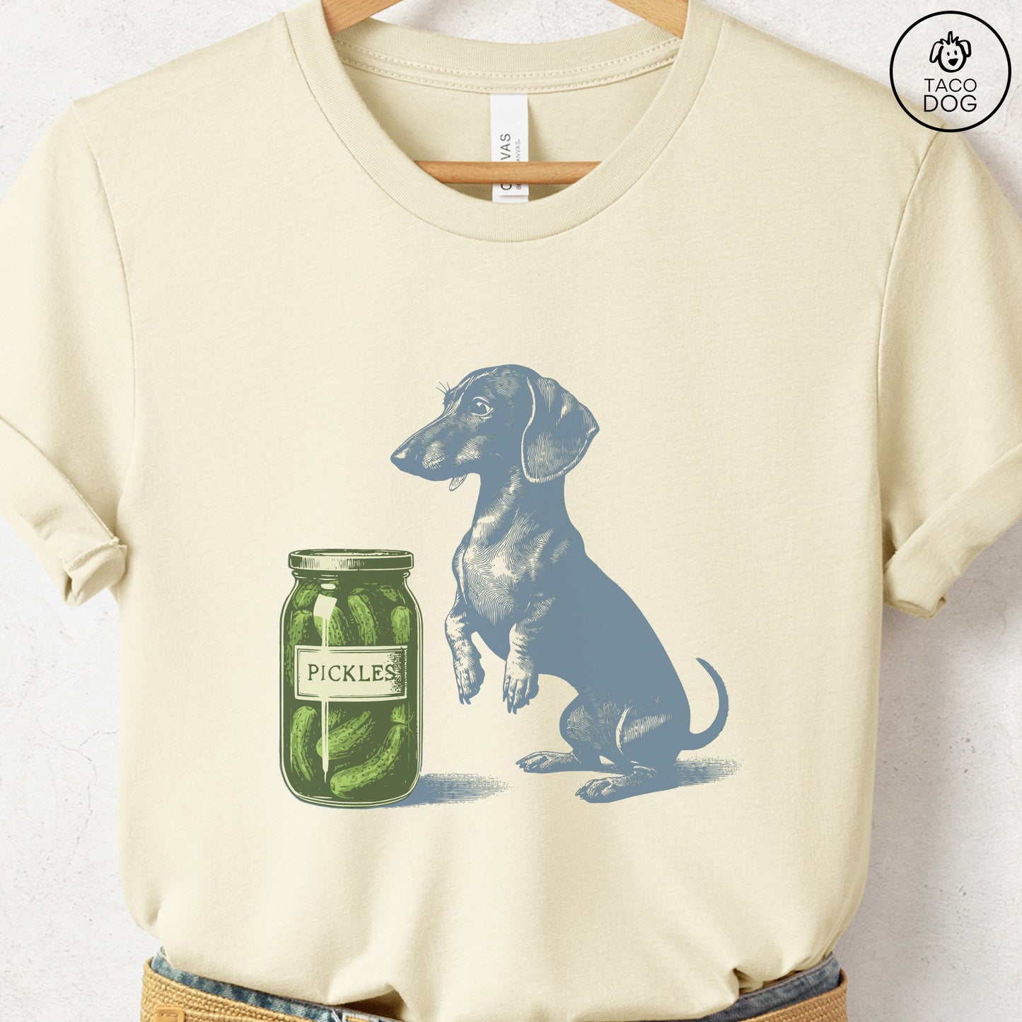 Dachshund Doxie Weenie Pickles T-Shirt