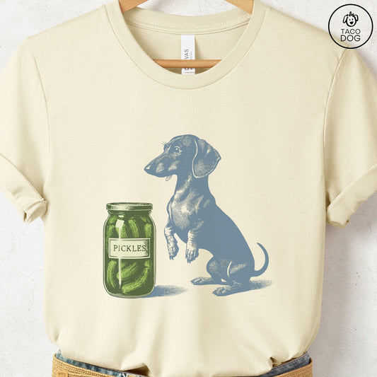 Dachshund Doxie Weenie Pickles T-Shirt