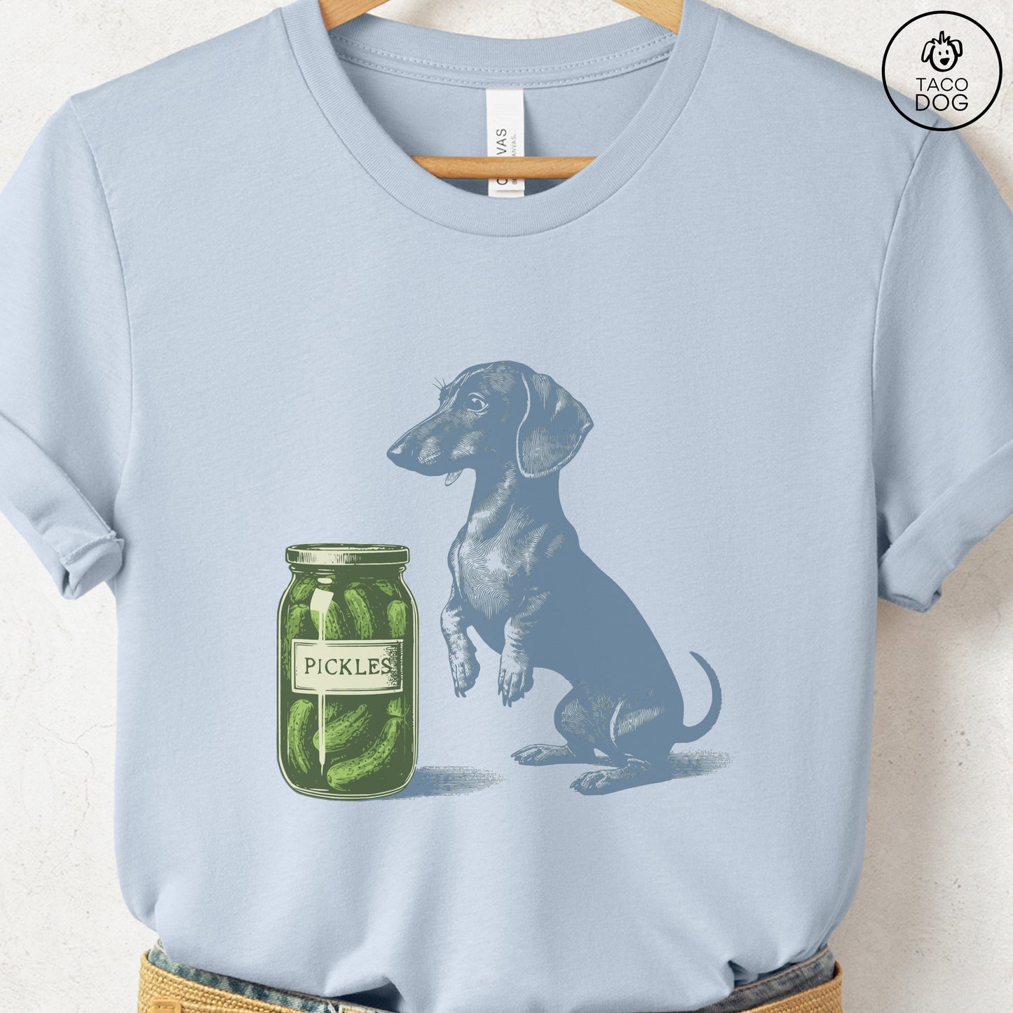 Dachshund Doxie Weenie Pickles T-Shirt