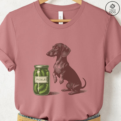 Dachshund Doxie Weenie Pickles T-Shirt