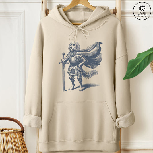 Doodle Knight Hoodie Sand Taco-Dog