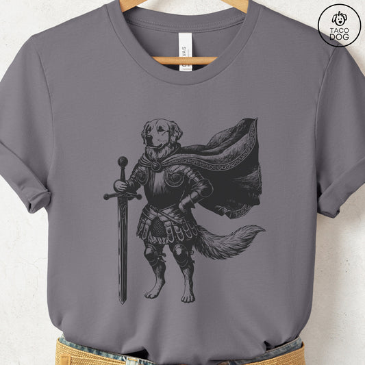 Labrador Retriever Knight T-Shirt Storm Taco-Dog