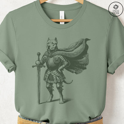 Pitbull Pittbull Pittie Knight T-Shirt