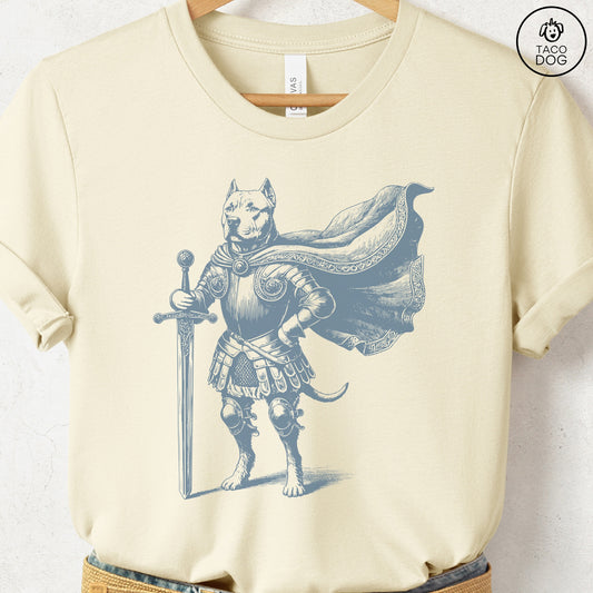 Pitbull Pittbull Pittie Knight T-Shirt