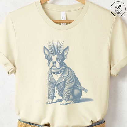 Boston Terrier Punk T-Shirt