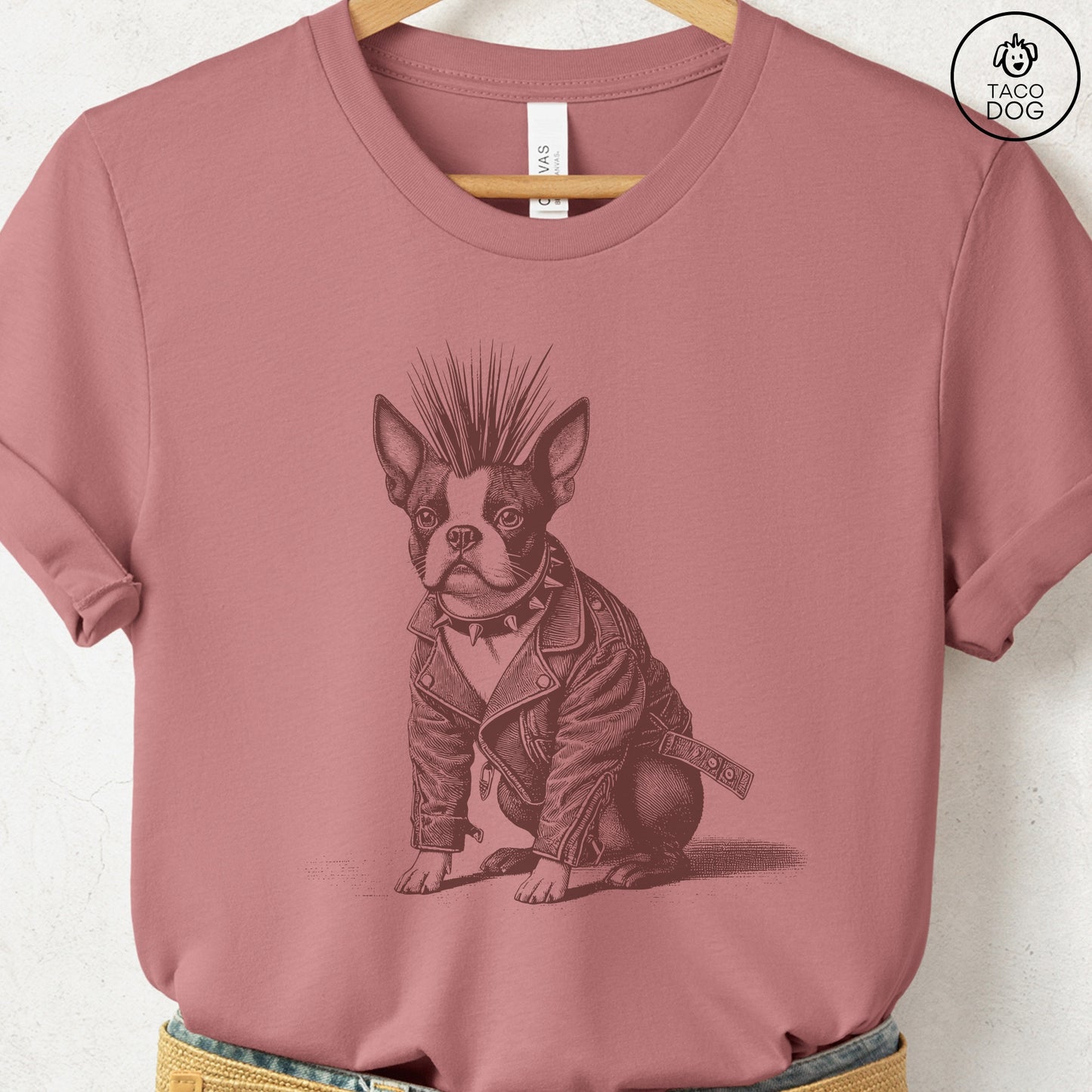 Boston Terrier Punk T-Shirt