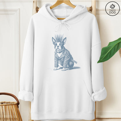 Boston Terrier Punk Hoodie