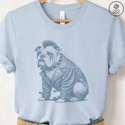 English Bulldog Dog Punk T-Shirt