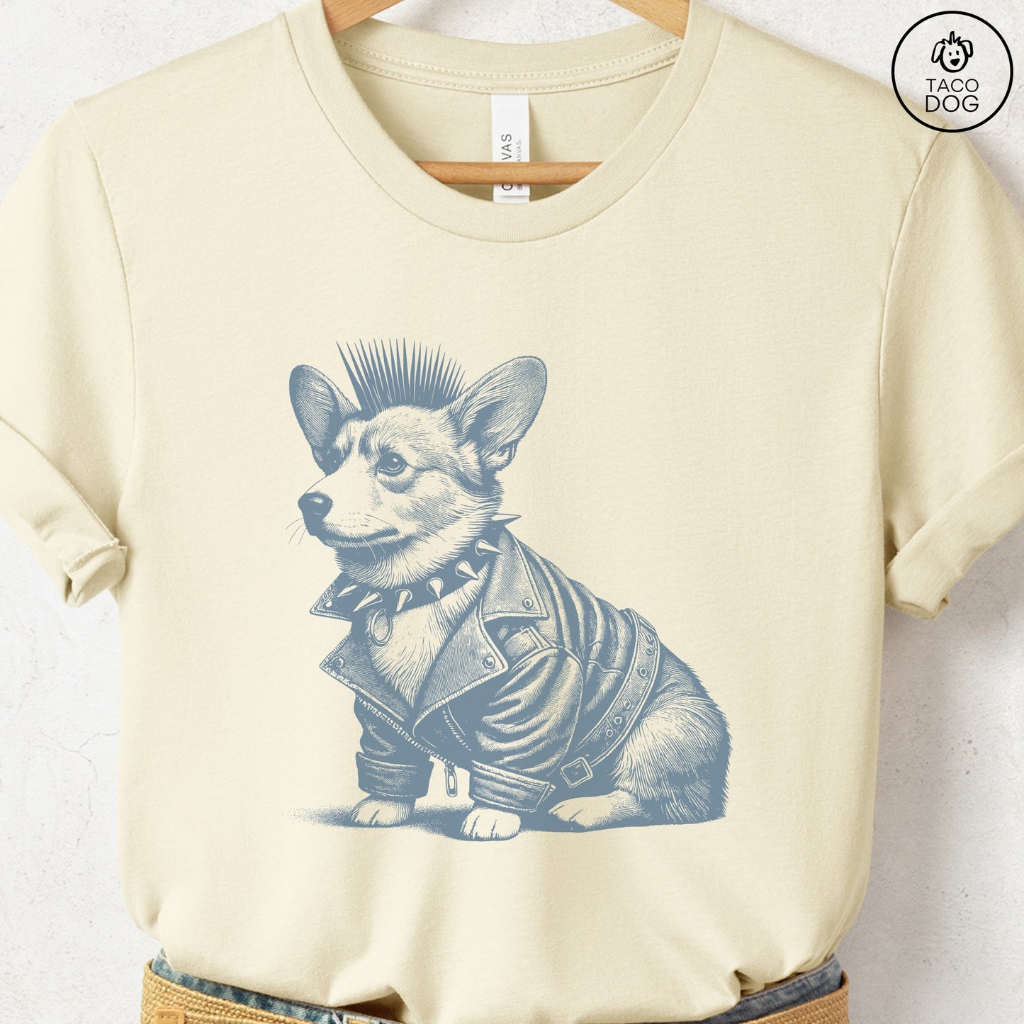 Corgi Punk T-Shirt