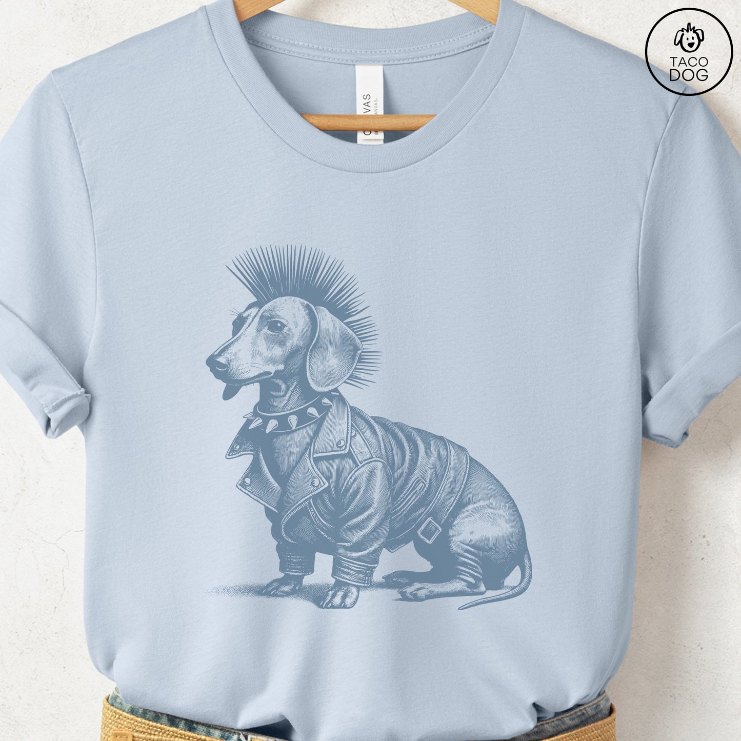 Dachshund Weenie Punk T-Shirt