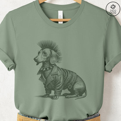 Dachshund Weenie Punk T-Shirt