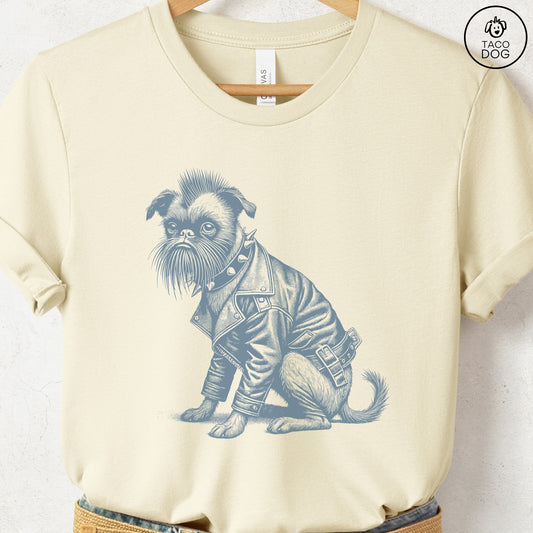 Brussels Griffon Griff Punk T-Shirt