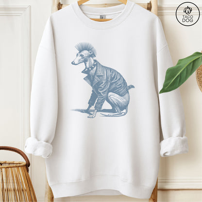 Italian Greyhound Whippet Iggy Punk Sweatshirt