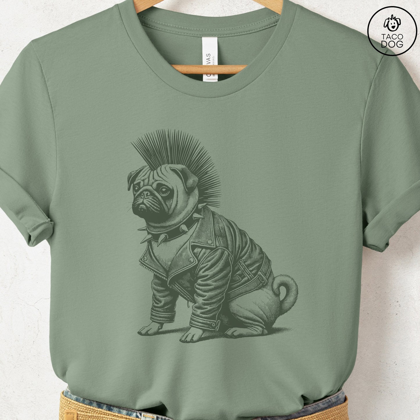 Pug Punk T-Shirt