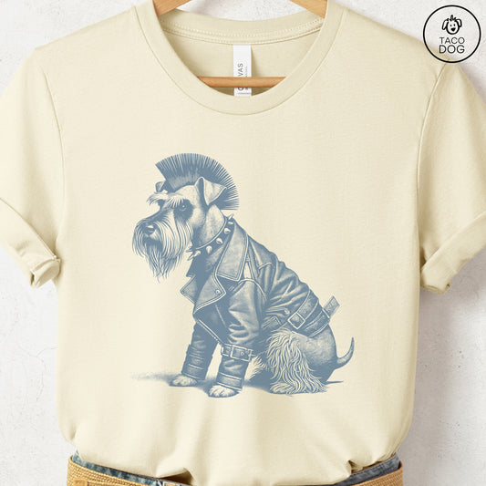 Schnauzer Punk T-Shirt
