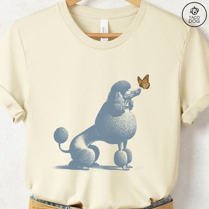 Poodle Butterfly T-Shirt