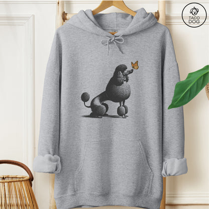 Poodle Butterfly Hoodie