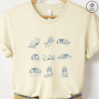 Basset Hound All Day T-Shirt