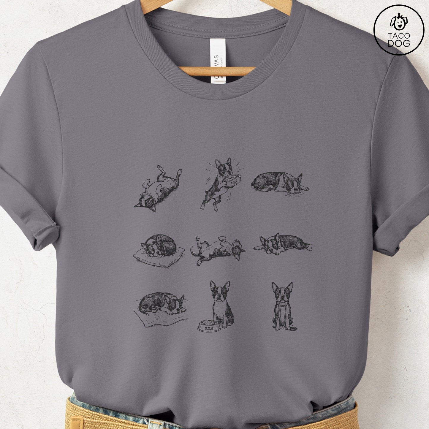 Boston Terrier All Day T-Shirt