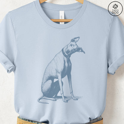 Italian Greyhound Whippet Iggy Say What? T-Shirt