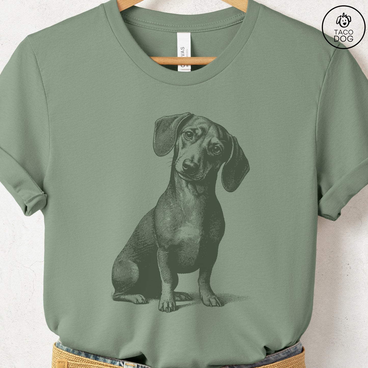 Dachshund Weenie Say What? T-Shirt
