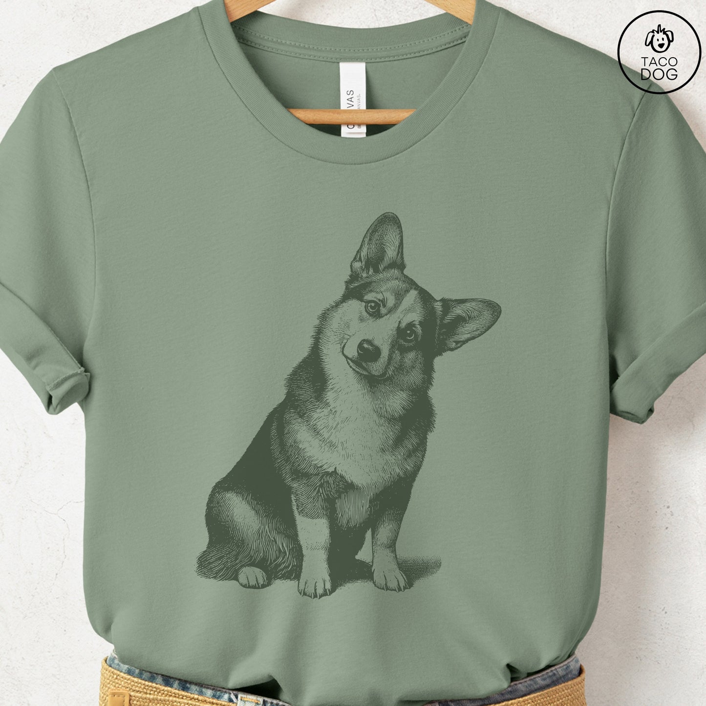 Corgi Say What? T-Shirt