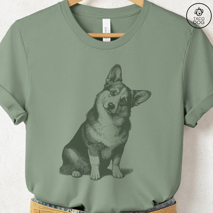 Corgi Say What? T-Shirt