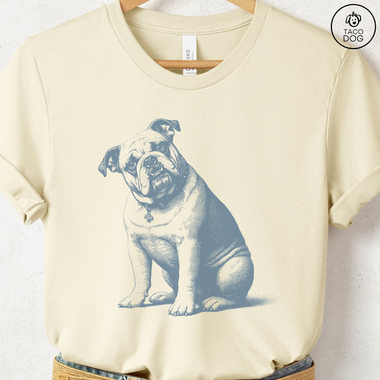 English Bulldog Say What? T-Shirt
