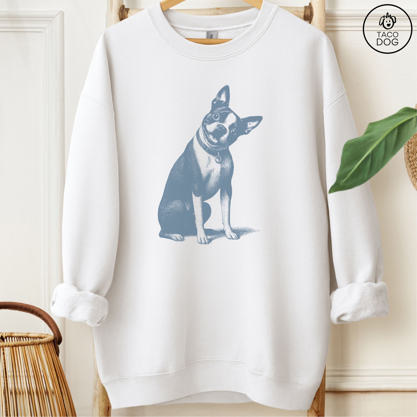Boston Terrier Say What? Sweatshirt