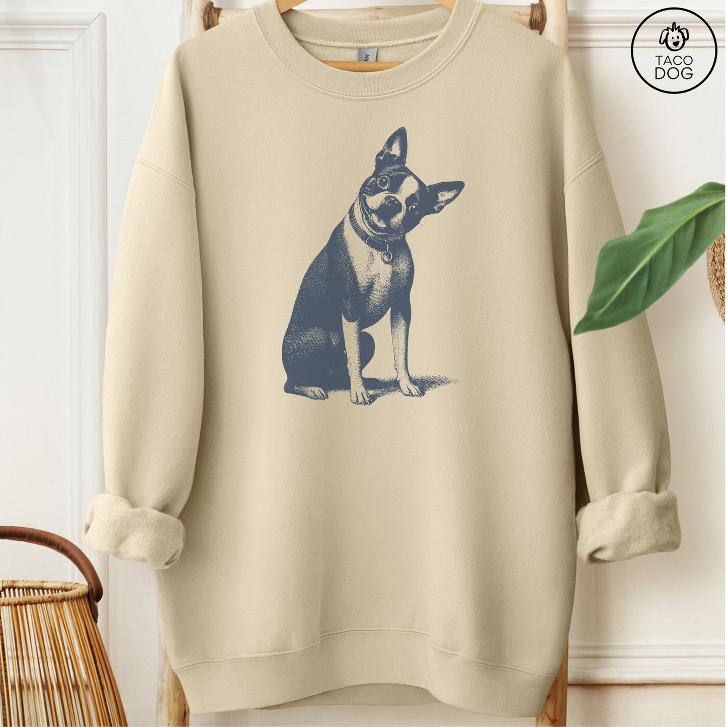 Boston Terrier Say What? Sweatshirt