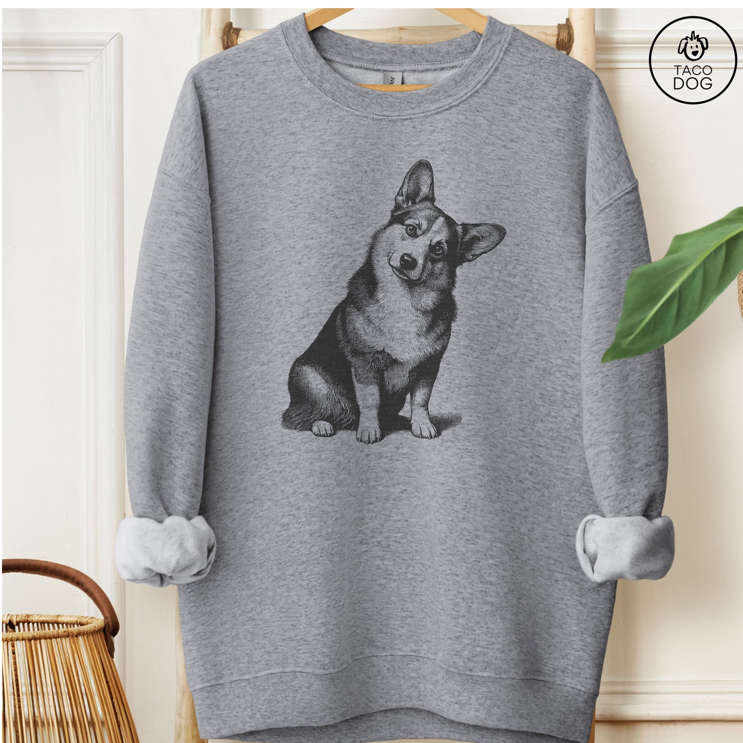 Corgi Say What? Sweatshirt